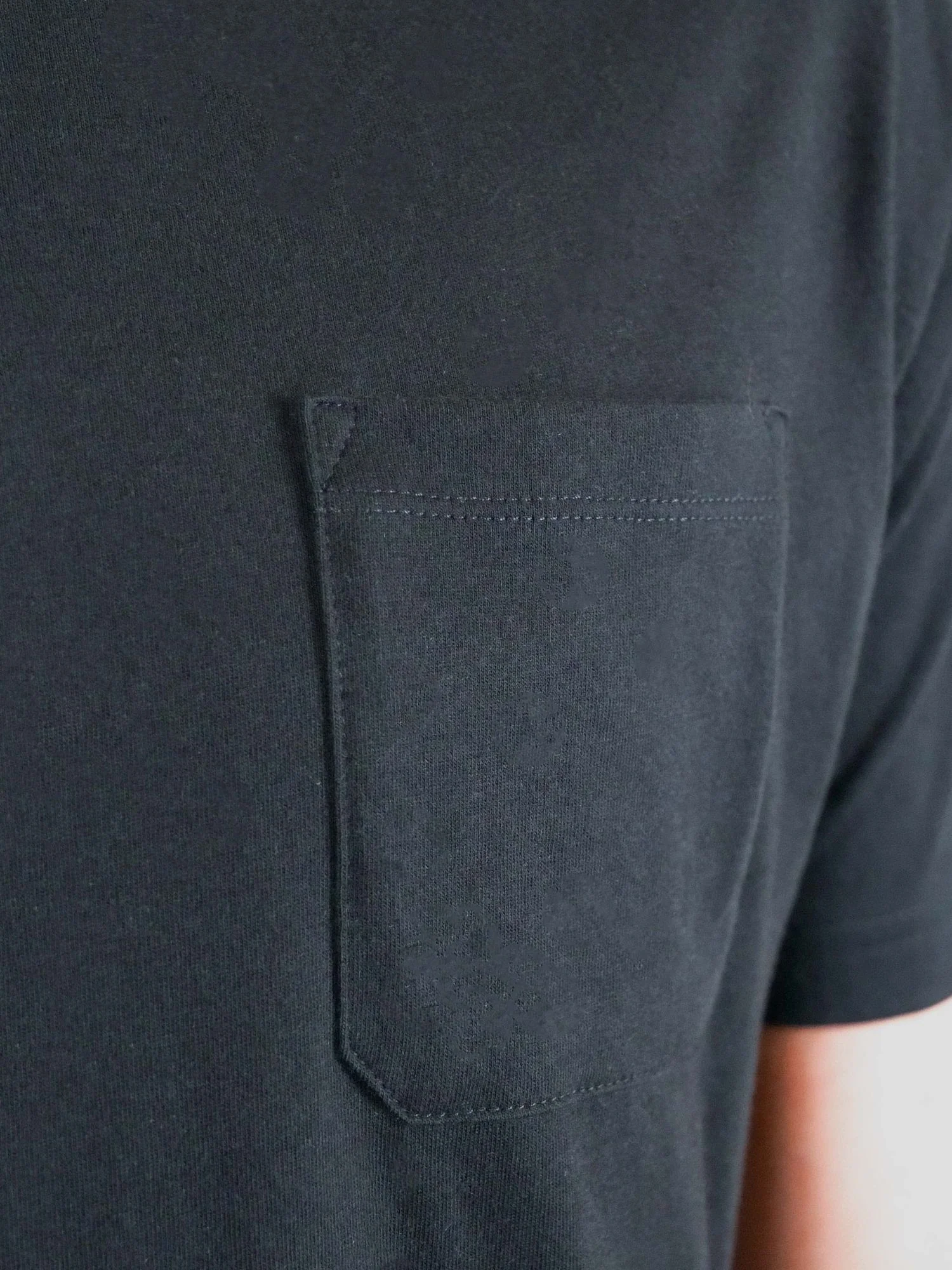 Black Pocket Tee - Image 6