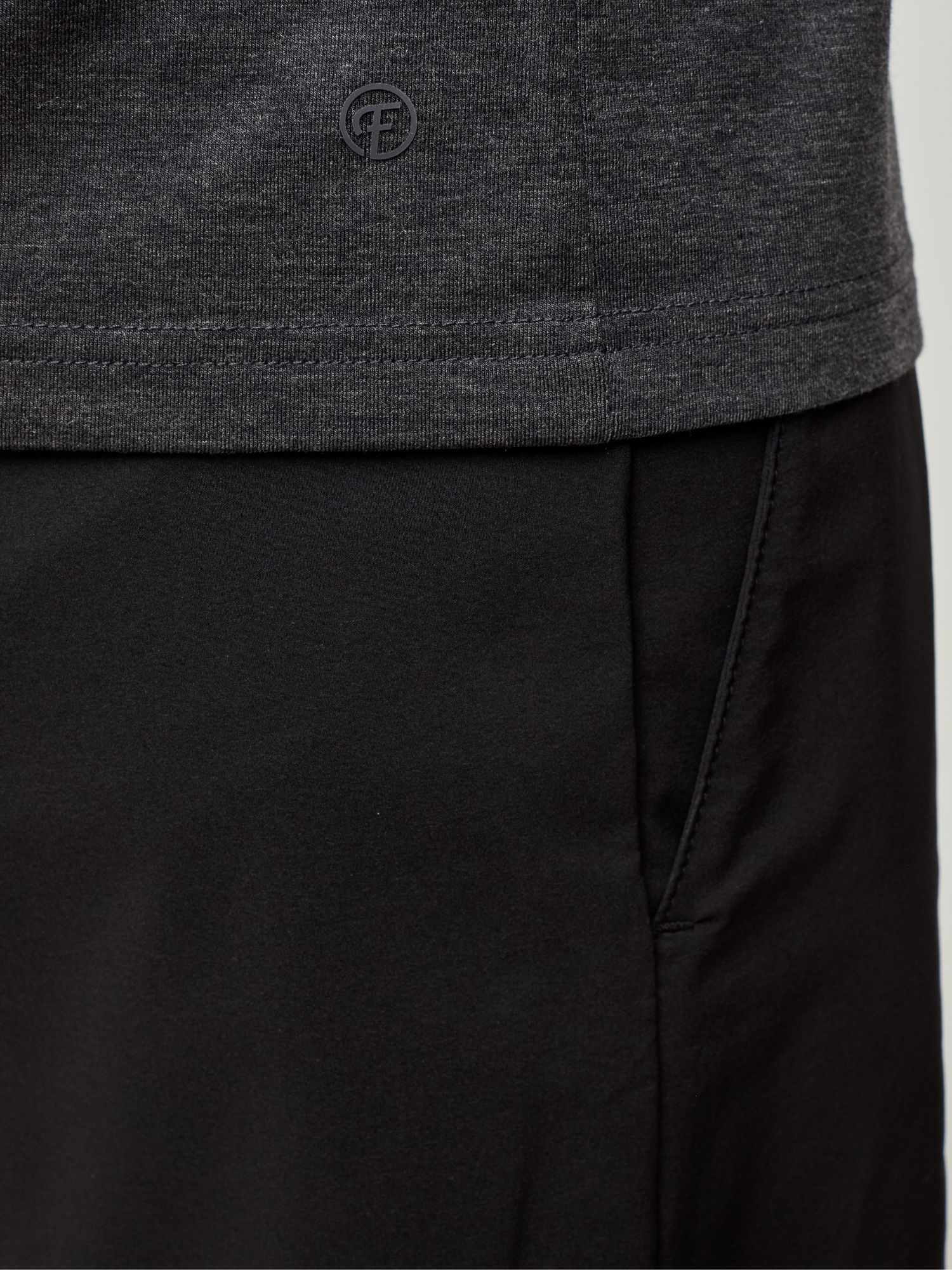 Black Stretch Performance Shorts - Image 5