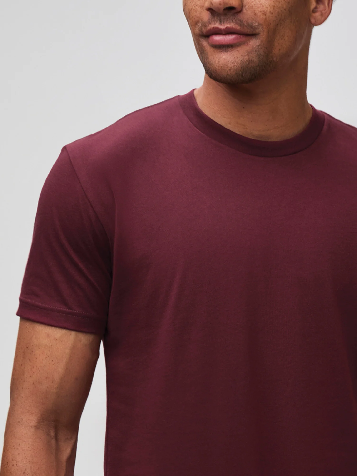 Burgundy Crew Neck - Image 4