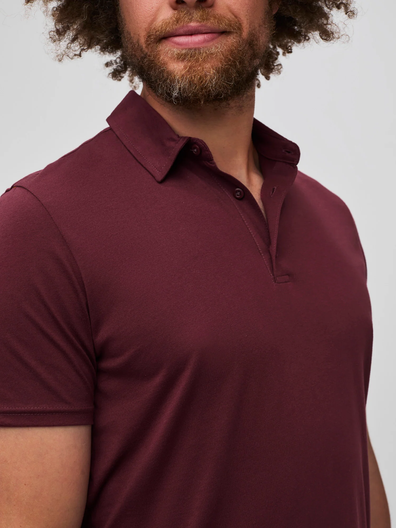 Burgundy Torrey Polo - Image 3