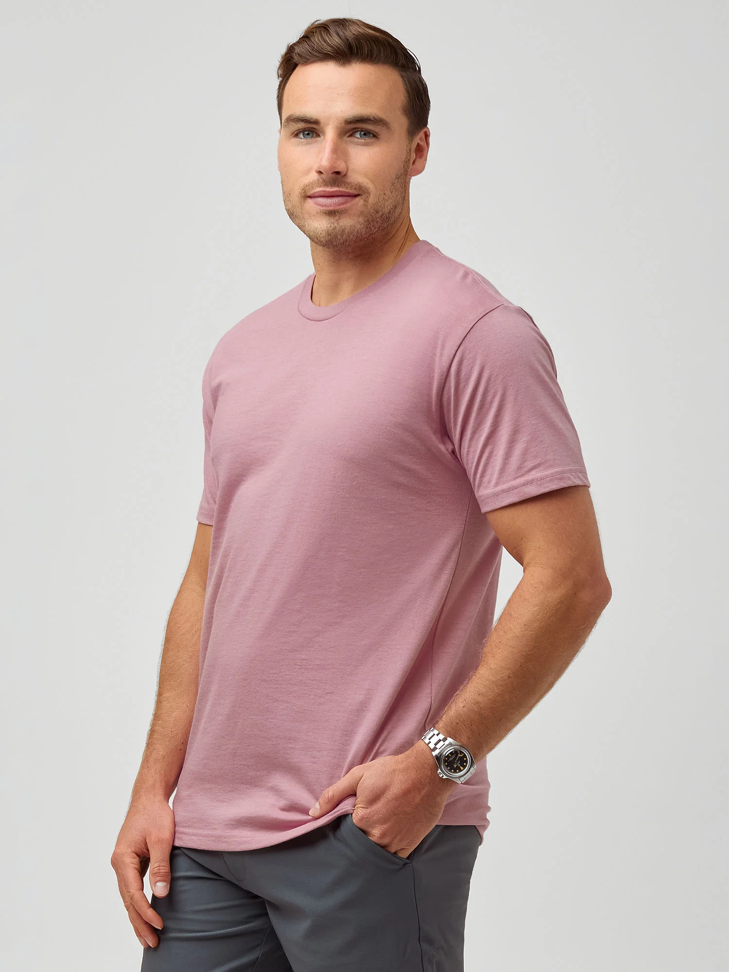 Chalk Pink Crew Neck - Image 3