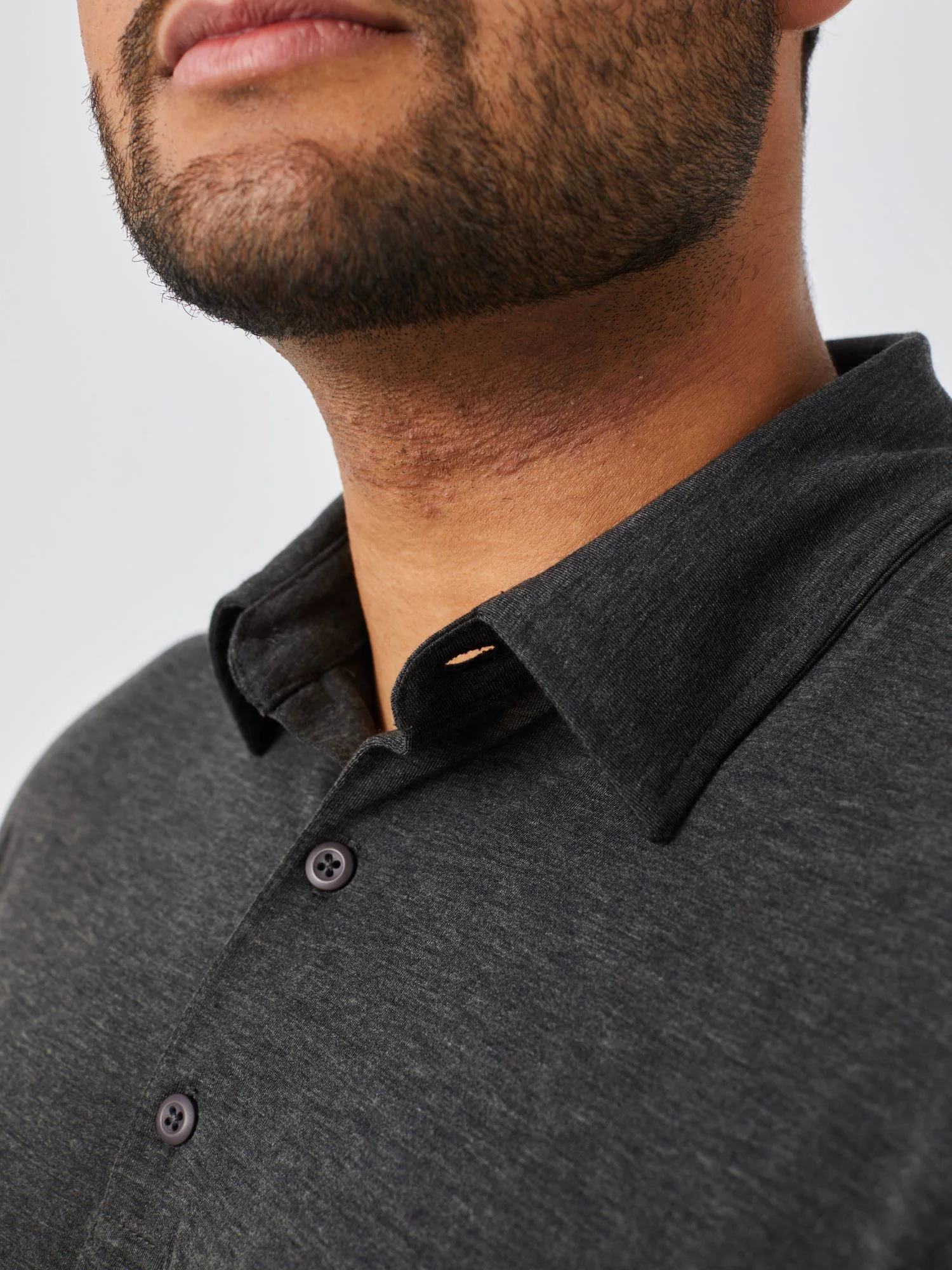 Charcoal Performance Polo - Image 4