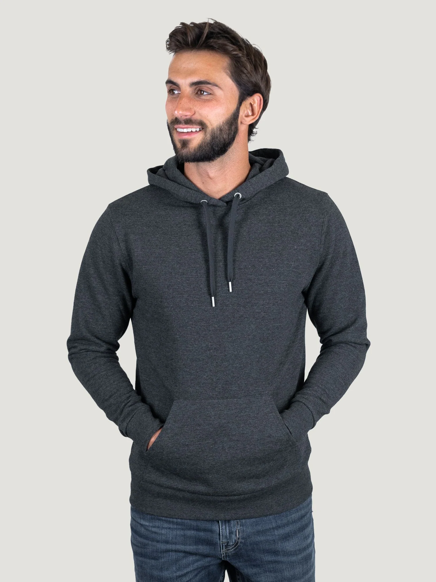 Charcoal Pullover Hoodie - Image 4