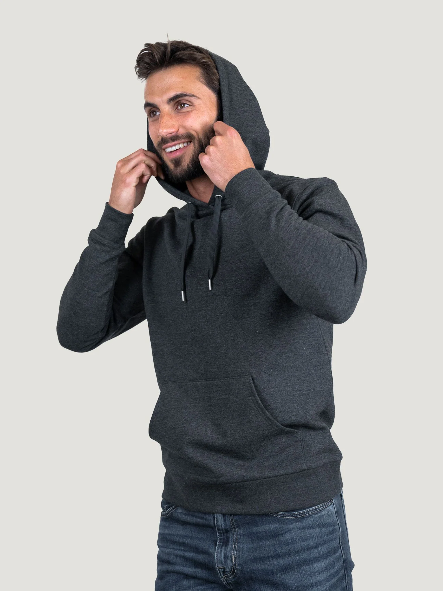 Charcoal Pullover Hoodie - Image 5
