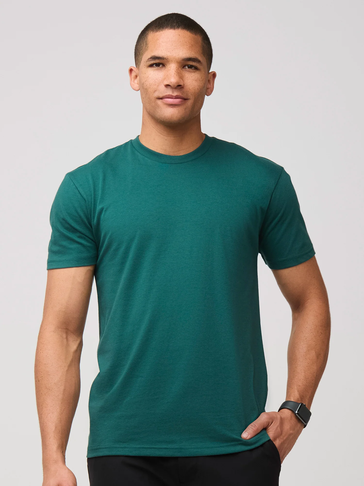 Dark Emerald Crew Neck - Image 2