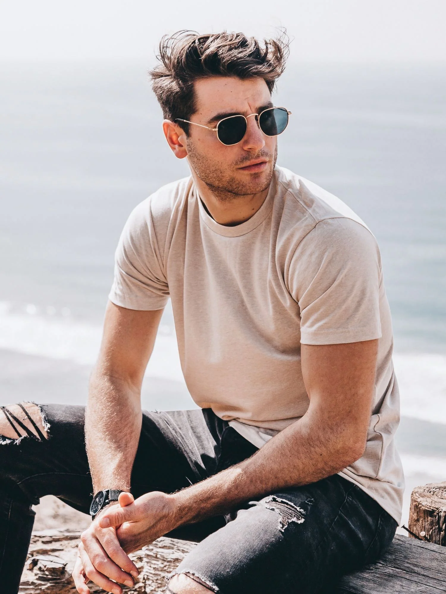 Earth Tone V-Neck 5-Pack - Image 3