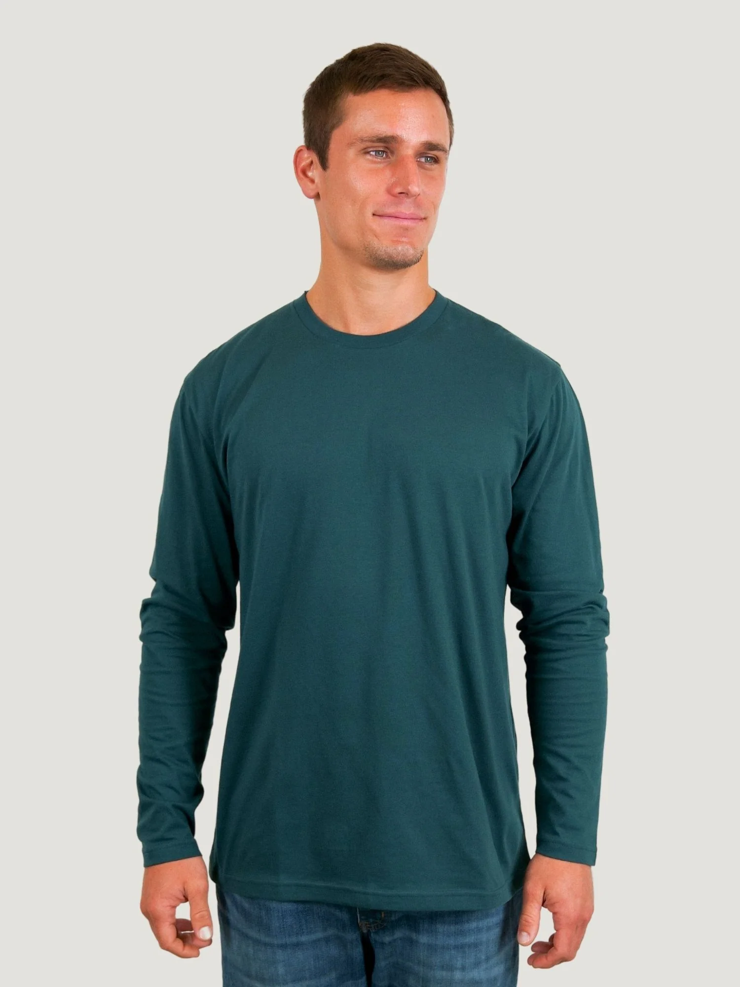 Emerald Long Sleeve Crew Neck - Image 4
