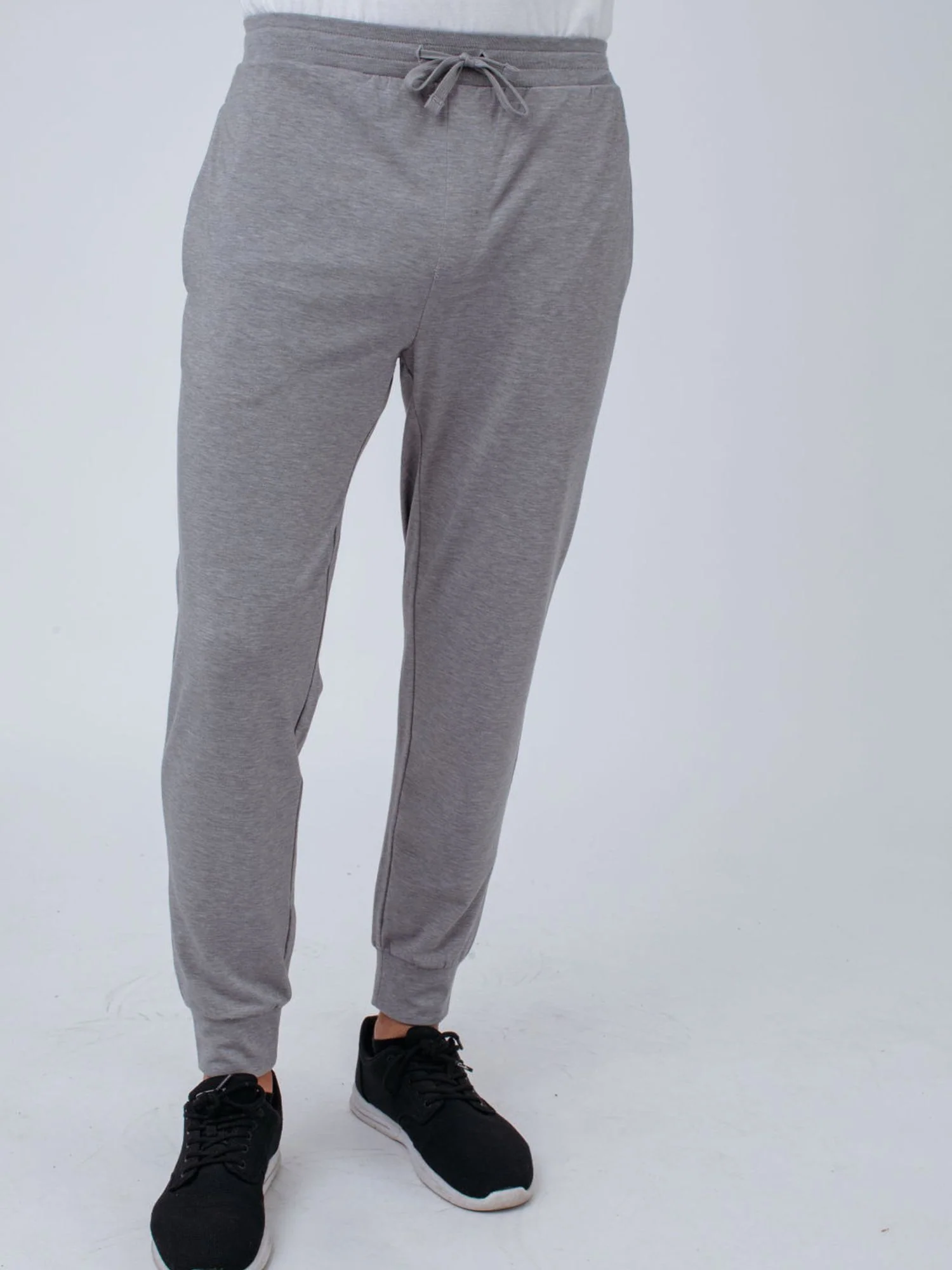 Heather Grey Day Off Jogger - Image 3