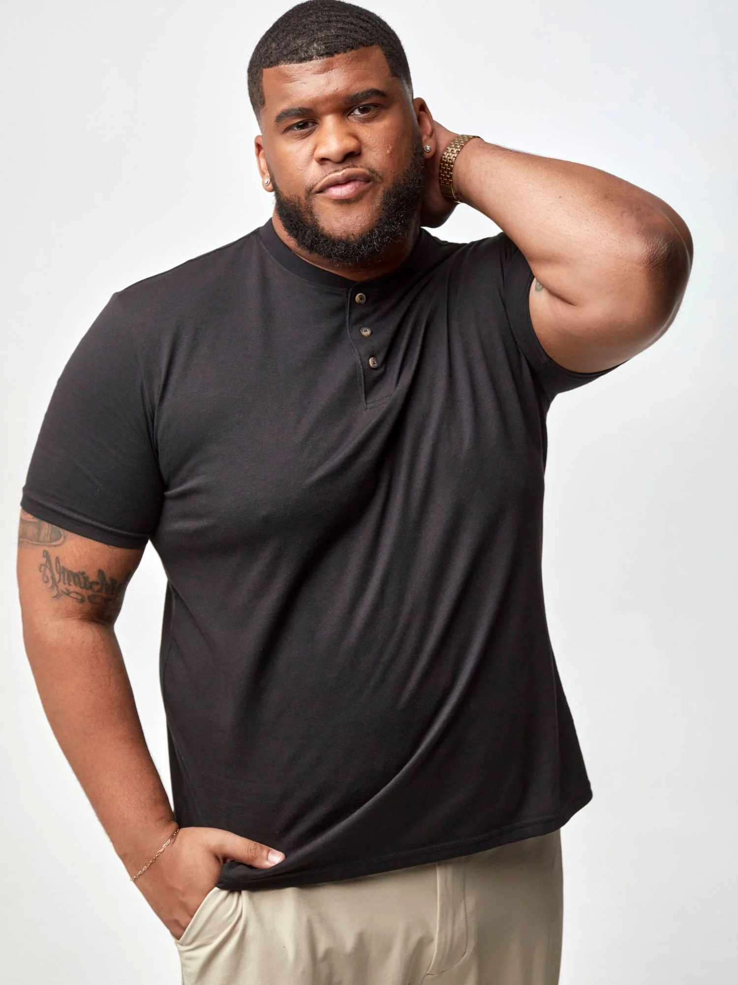 Foundation Short Sleeve Henley 3-Pack - Image 3