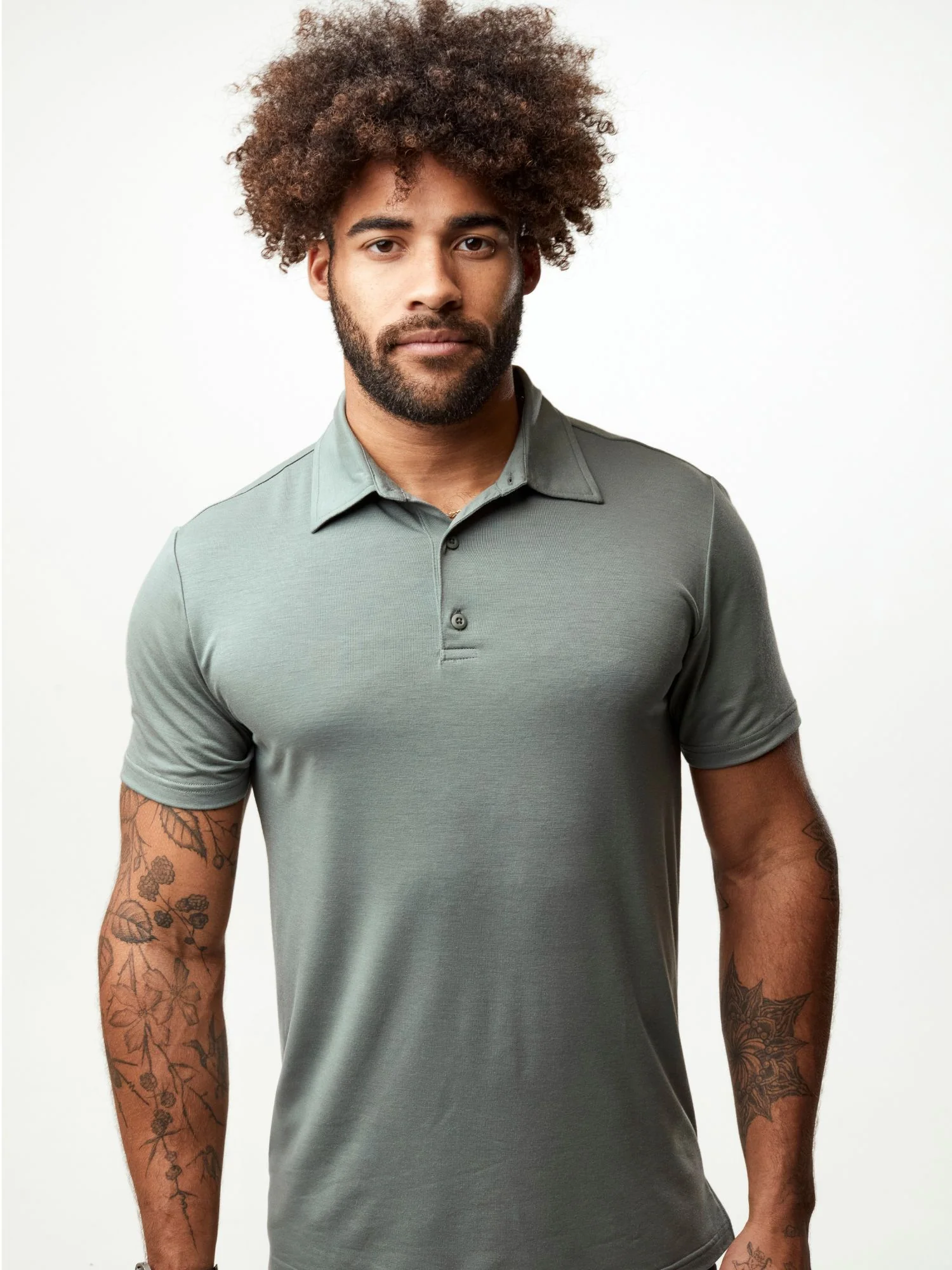 Mercury Green Performance Polo - Image 5