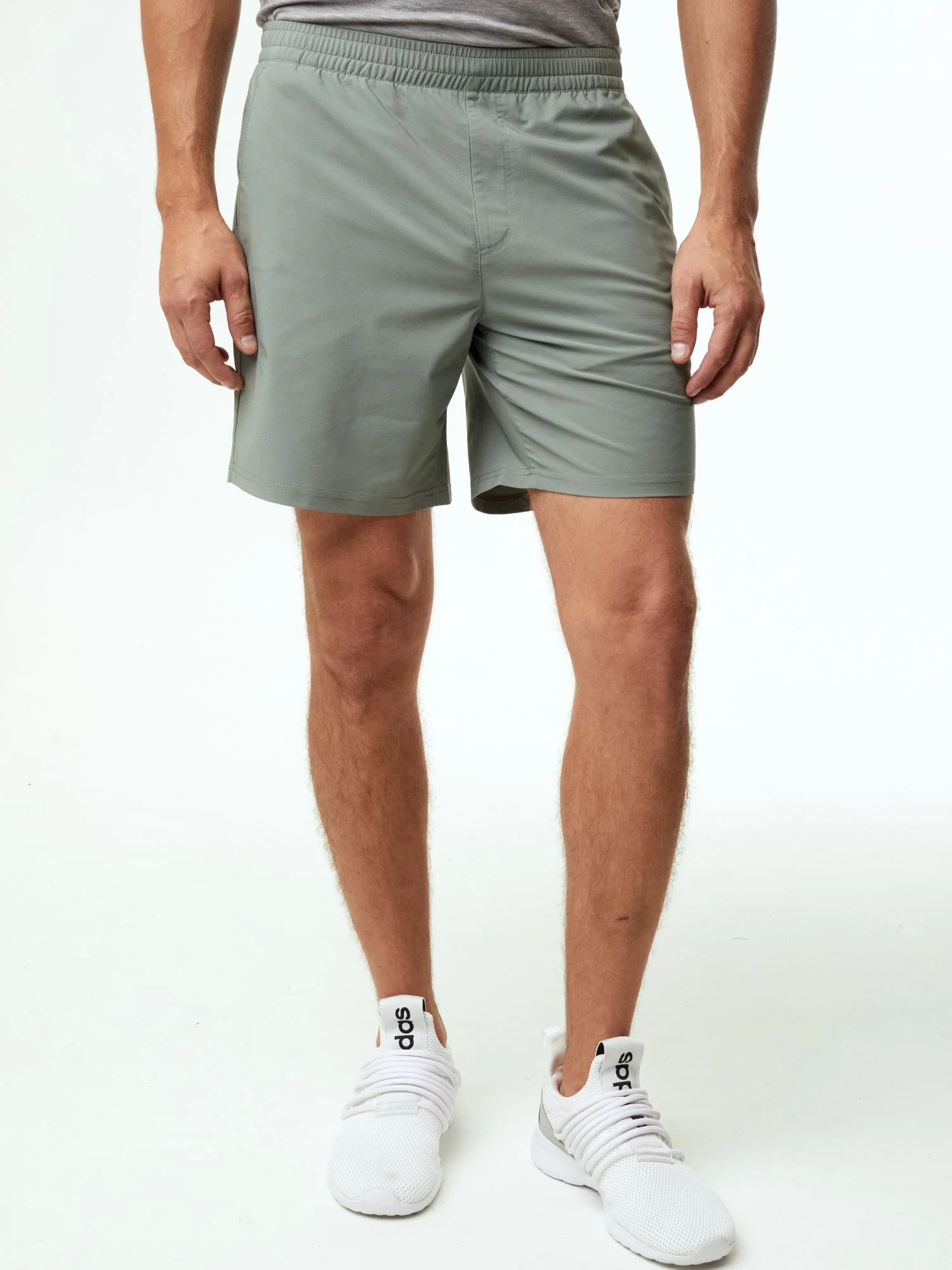 Mercury Green Stretch Performance Shorts - Image 3