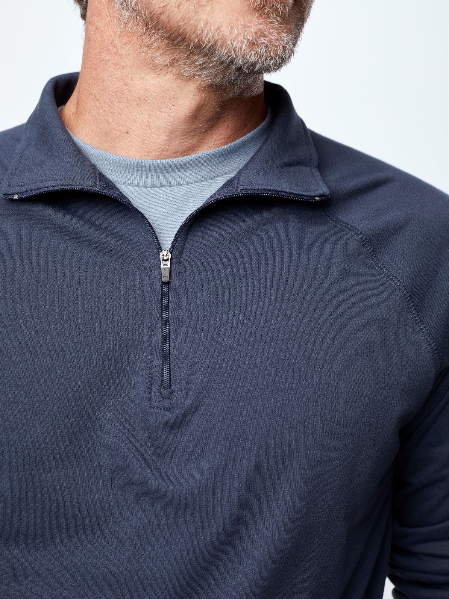 Odyssey Blue Quarter Zip - Image 4