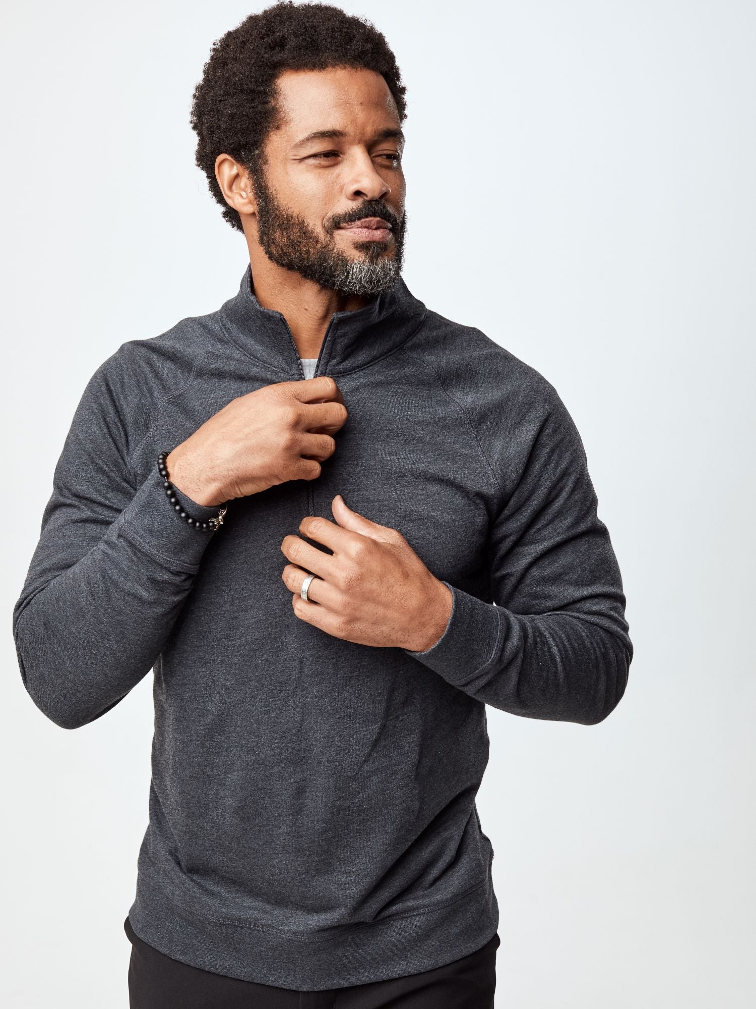 Charcoal Quarter Zip - Image 5