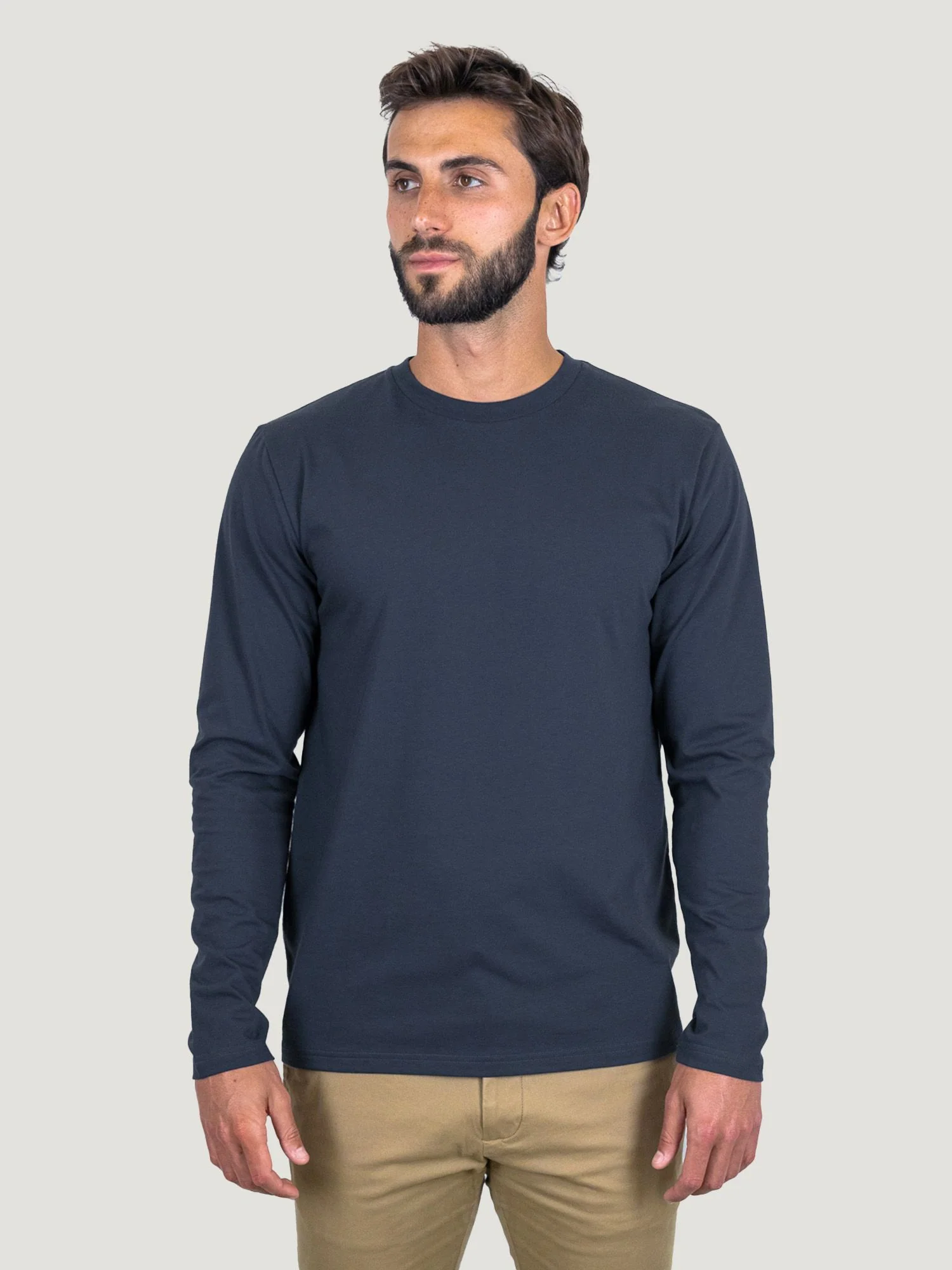 Odyssey Blue Long Sleeve Crew Neck FINAL SALE - Image 4