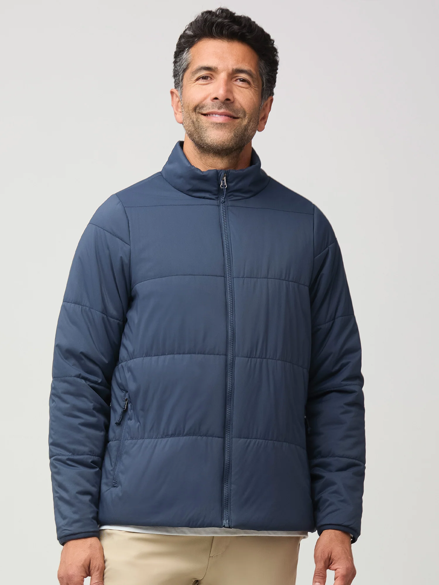 Odyssey Blue Puffer Jacket - Image 3