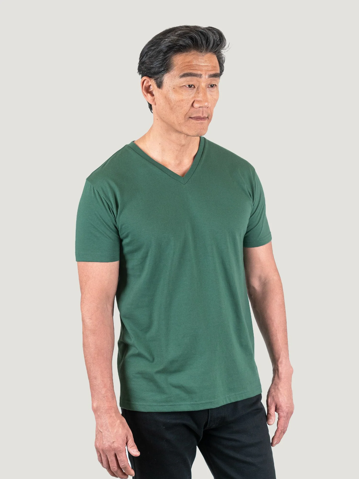 Pine Green V-Neck FINAL SALE - Image 4
