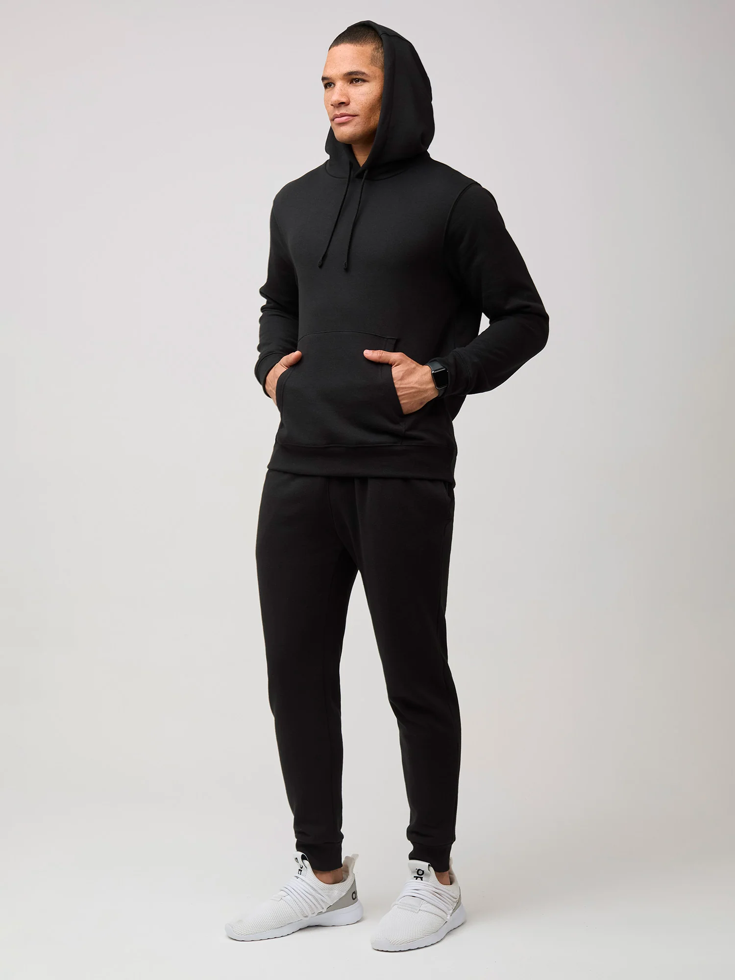 Pullover Hoodie Black + Dark Navy 2-Pack - Image 4