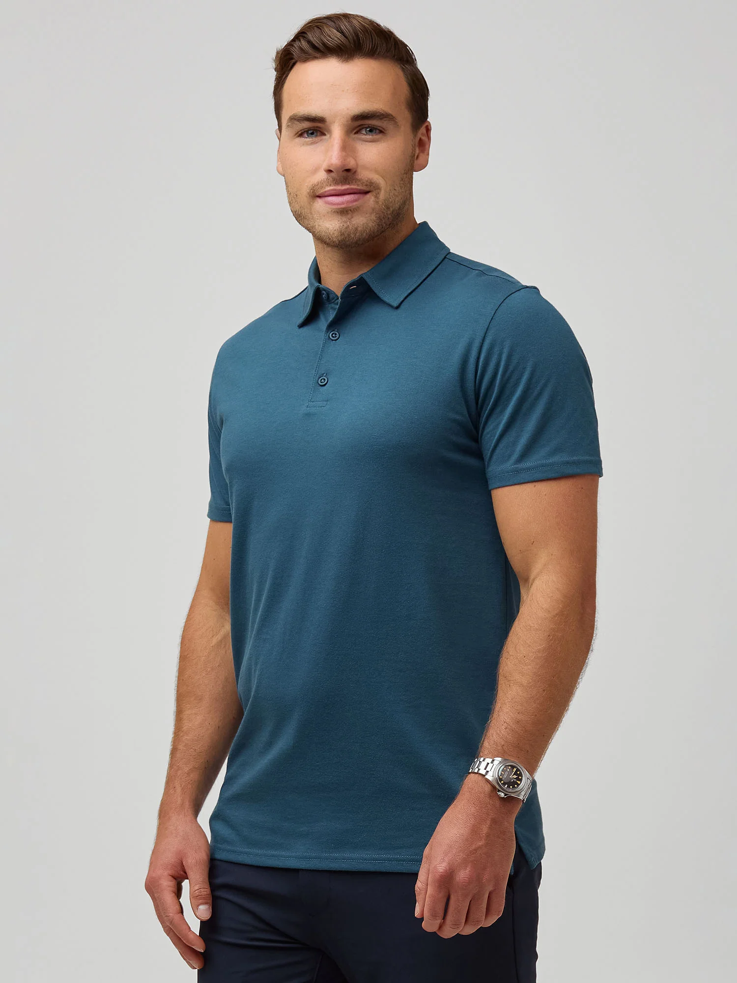 Sea Blue Torrey Polo - Image 2