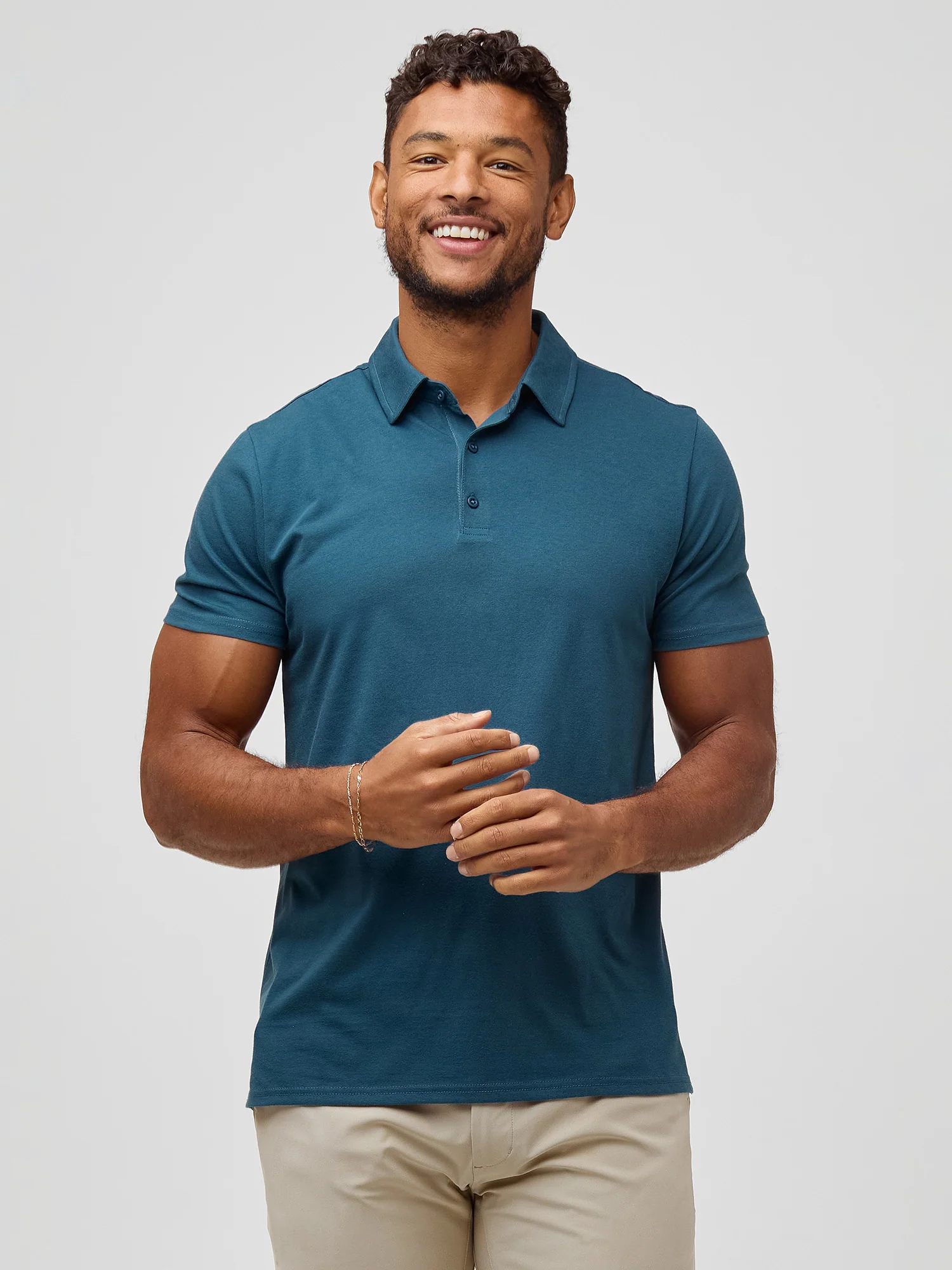 Sea Blue Torrey Polo - Image 3