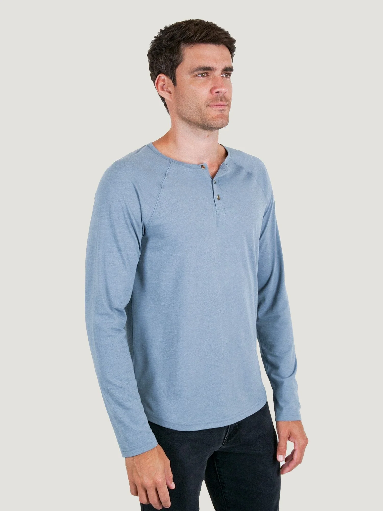 Wedgewood Slim Fit Long Sleeve Henley - Image 5