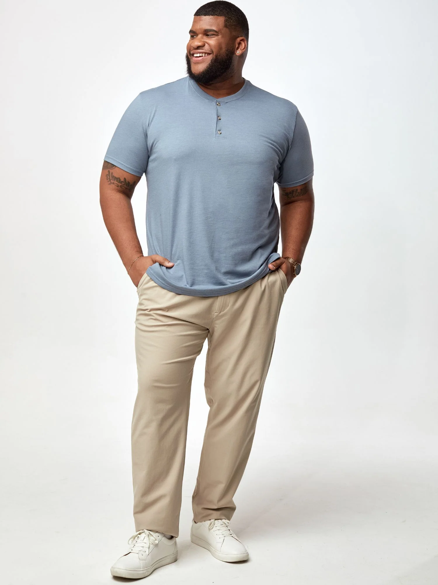 Wedgewood Short Sleeve Henley - Image 5