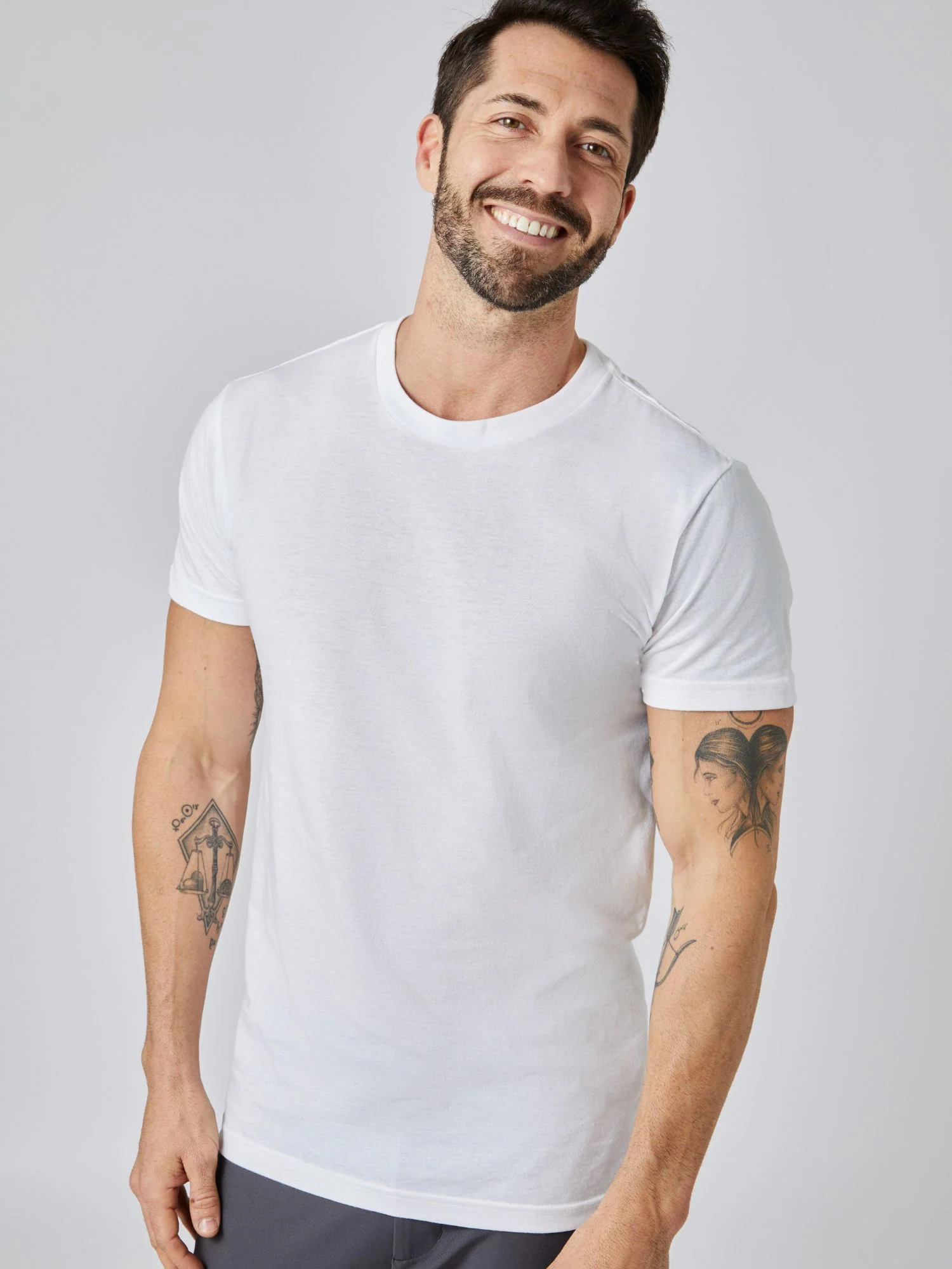White Crew Neck - Image 4