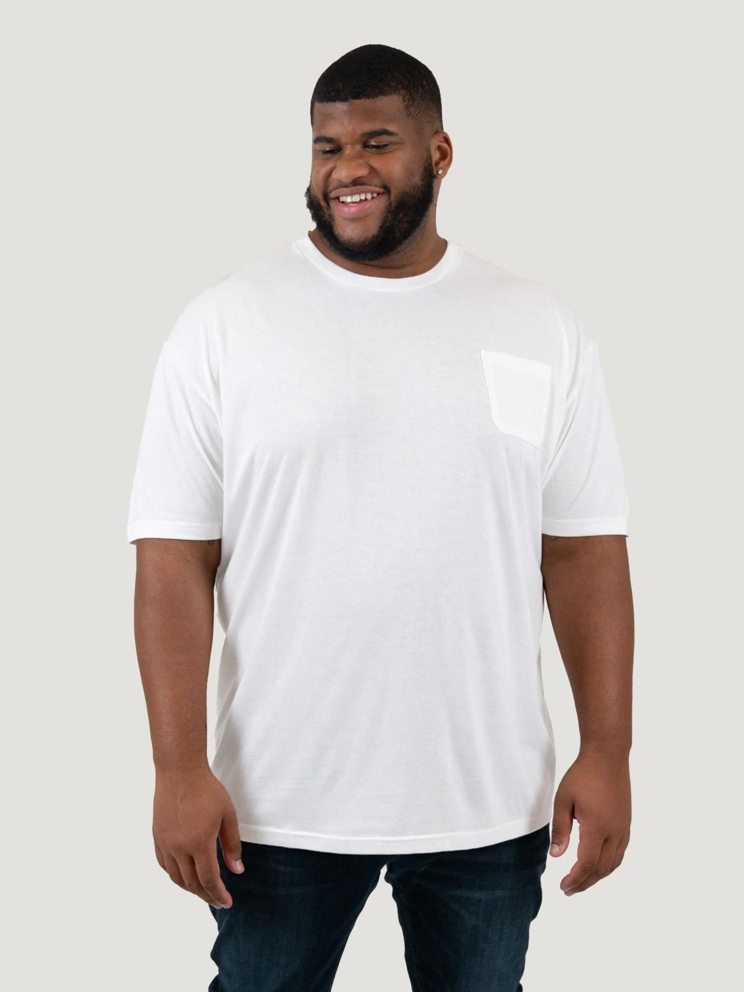 White Pocket Tee - Image 5