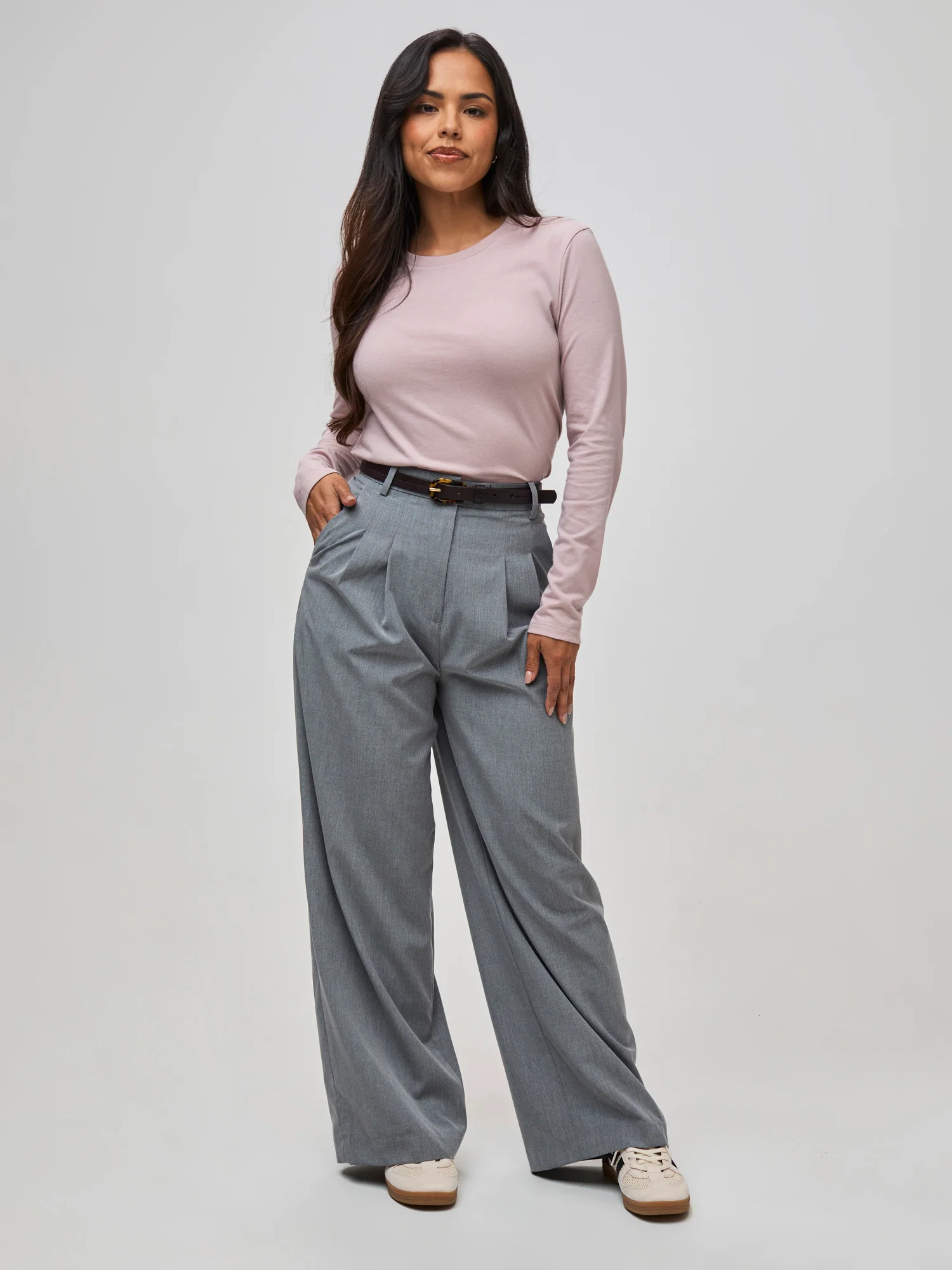 Women's Blush Long Sleeve Crew - Image 3